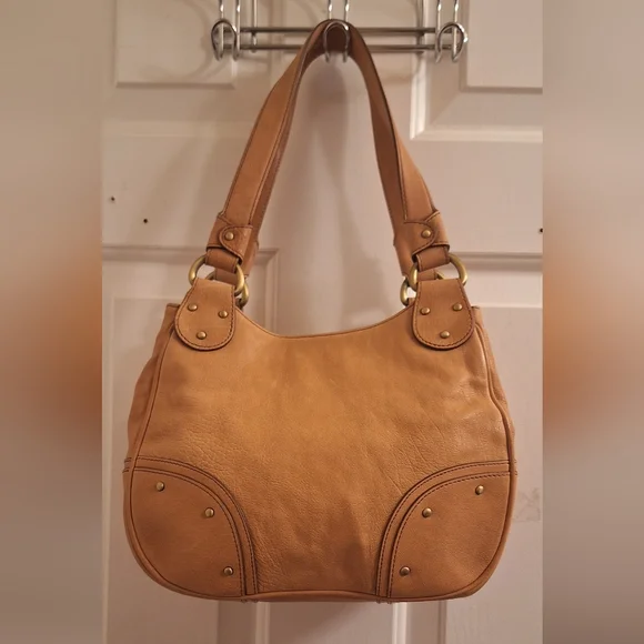 BALLY Italian Leather Hobo Bag Purse - Picture 12 of 14